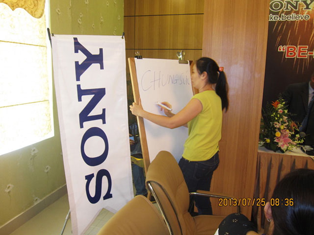 Be-live Our Service Culture - Sony (ngày 25 & 26-07-2013)
